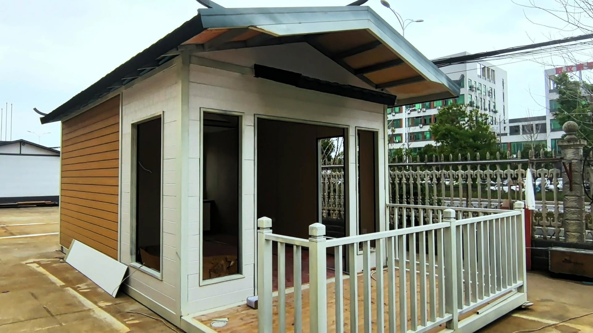可移動度假民宿小屋項目實景-博客斯房屋案例